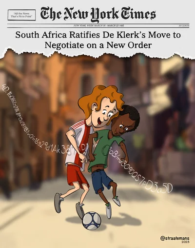 South Africa ratifies De Klerks move to negotiate on a new order